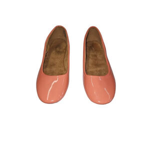 Wanted Women's Pink Synthetic Leather Slip-on Flats Size 9